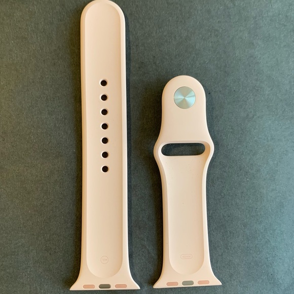 OEM Apple Watch Sport Band - Pink Sands 40mm & 44mm S/M/L - Picture 1 of 2